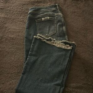 Wide leg jeans